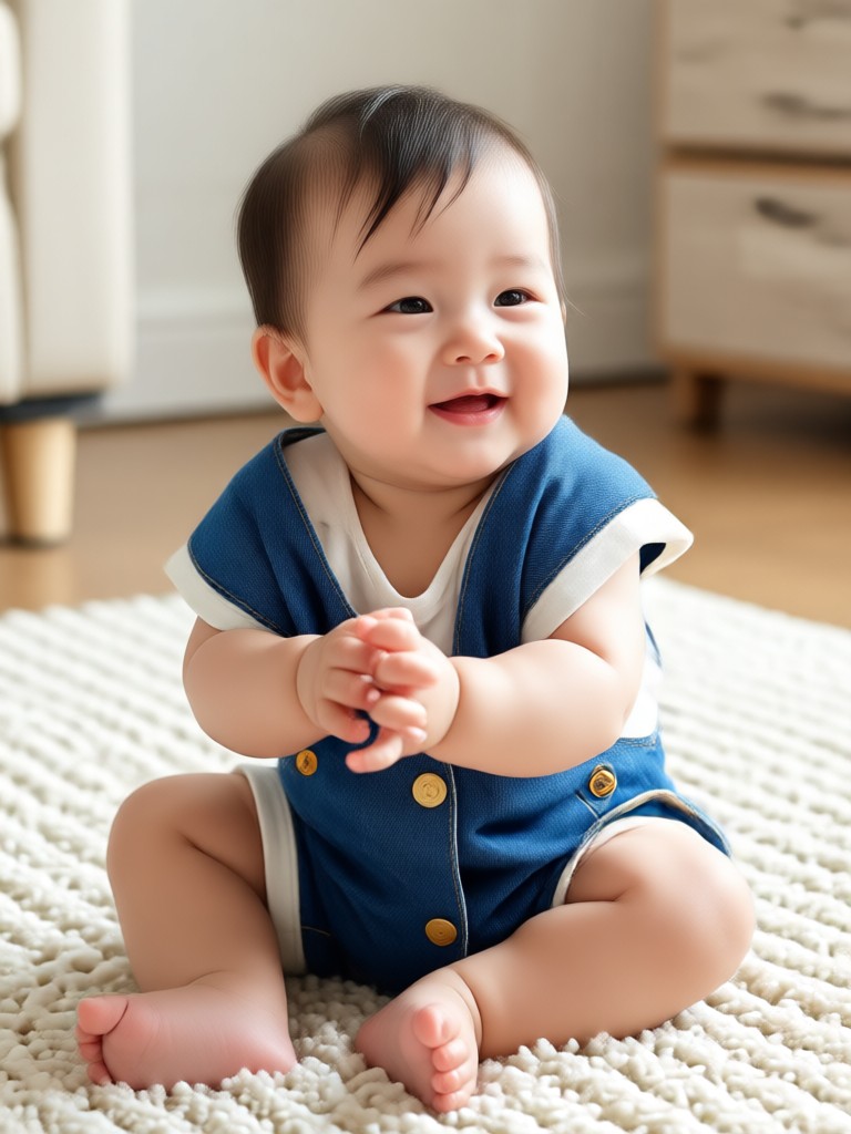 Foto grup berubah menjadi bayi