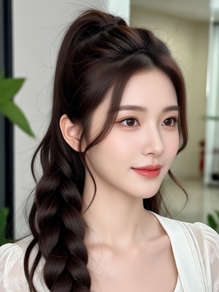 韓国パーマソフトウェーブヘアスタイルAI