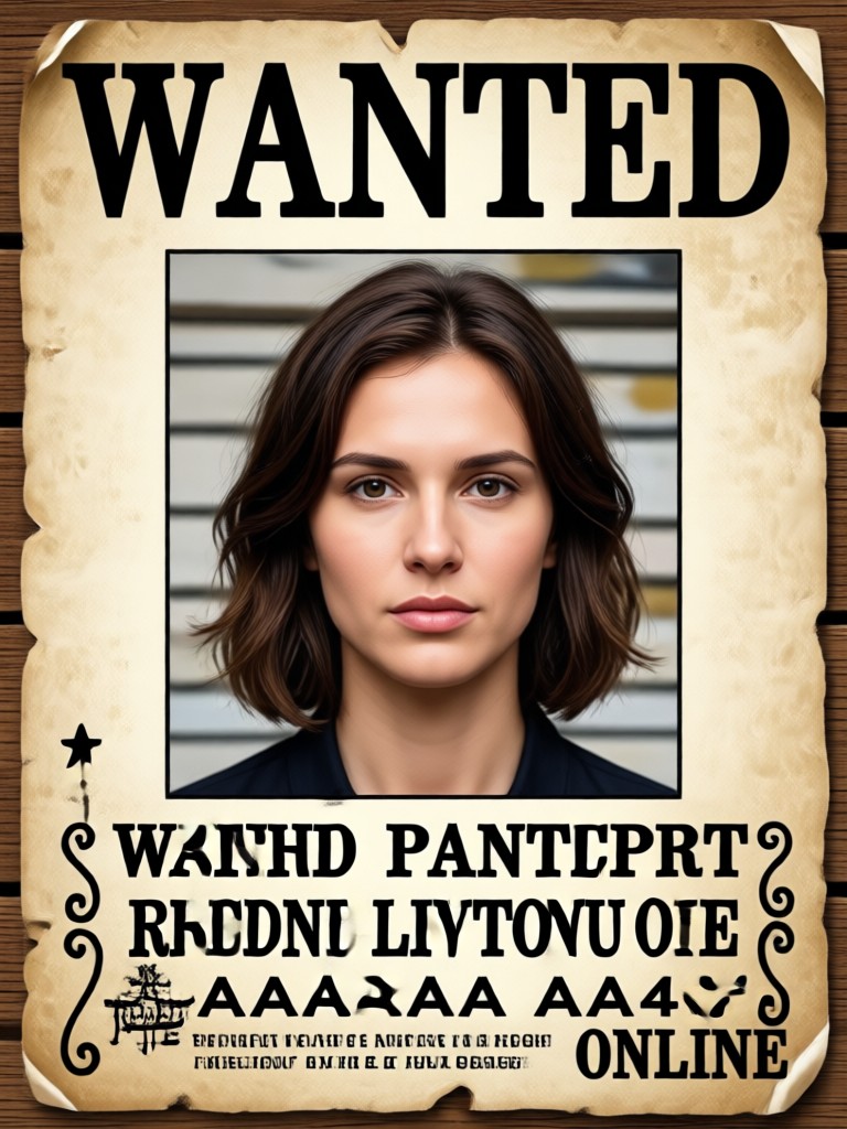 AI generated humorous missing pet poster