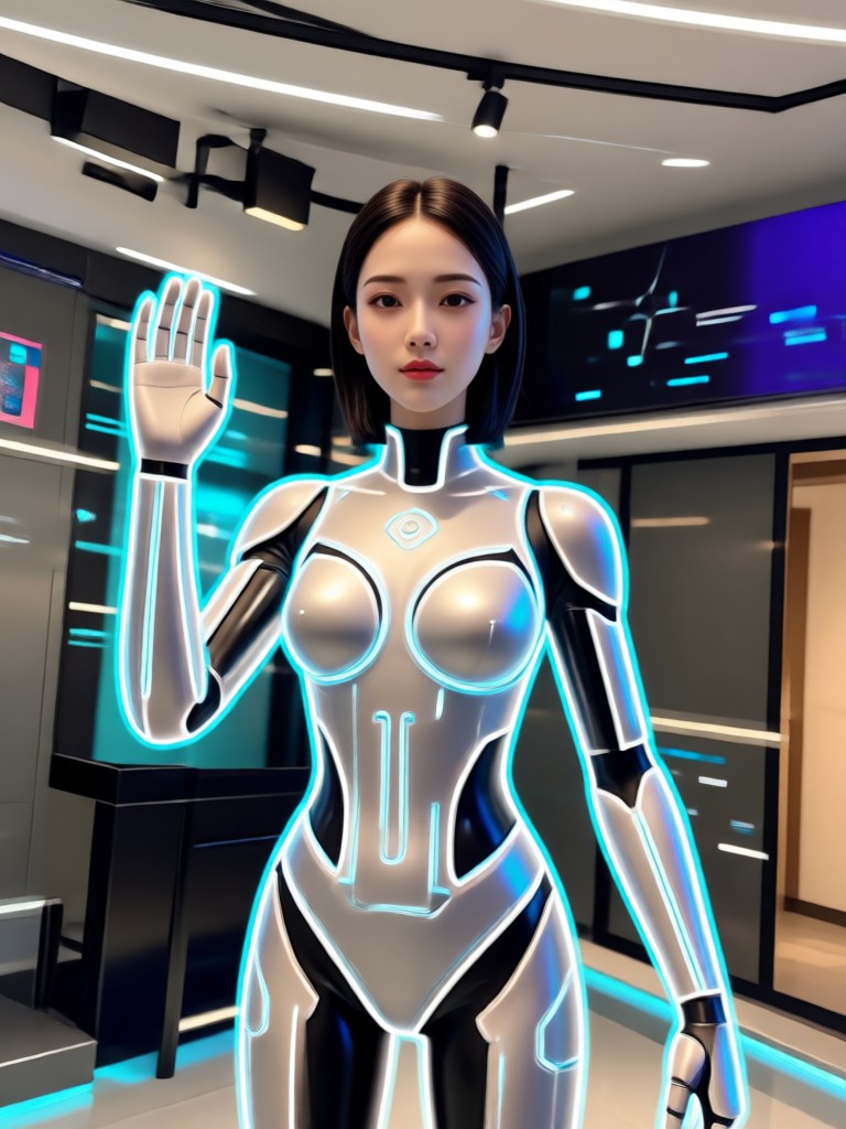 AI try on summer dress result
