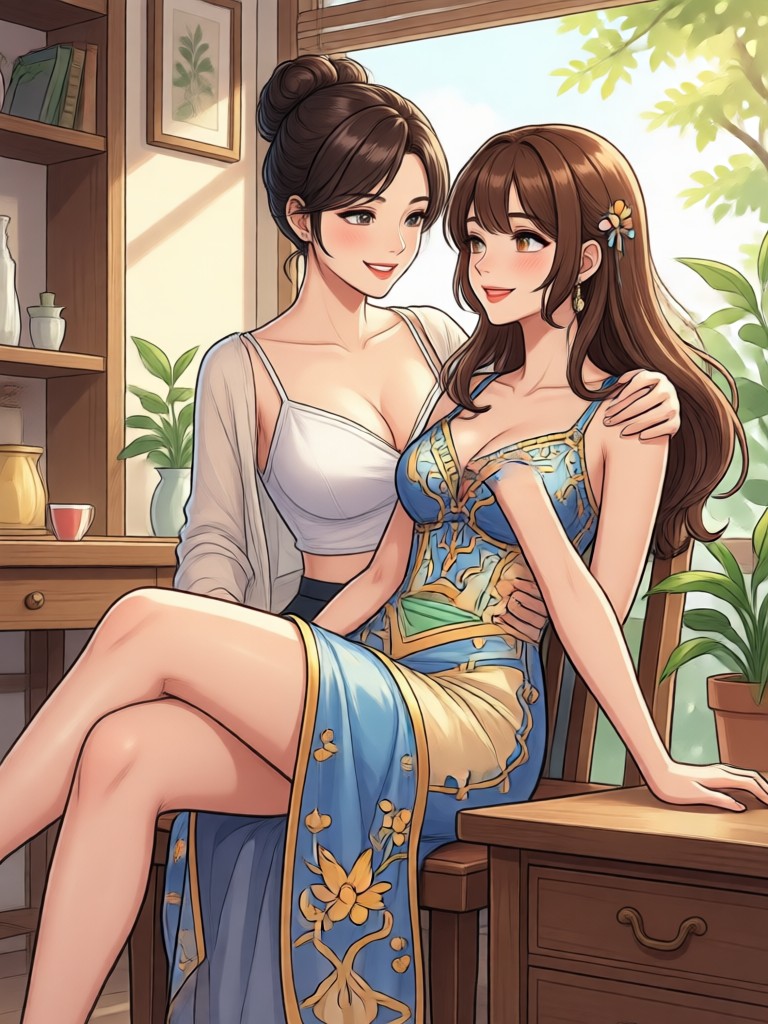 Preview of AI Babe creation inside the heyo app