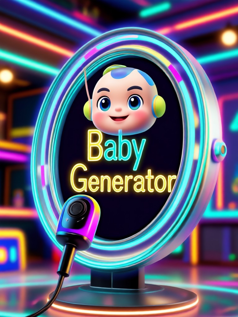 FrameLux AI Baby Podcast Generator App