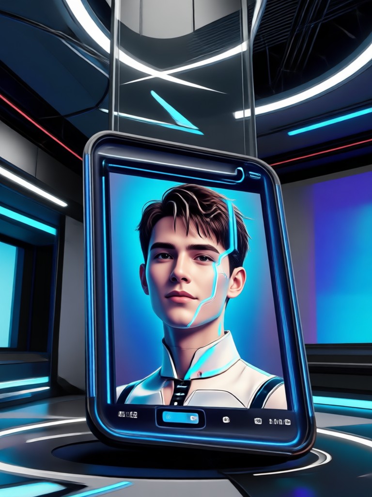 Mobile app for AI ID photo generation