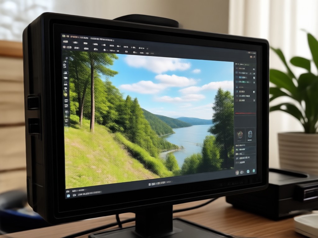 AI color correction restoring vibrant colors