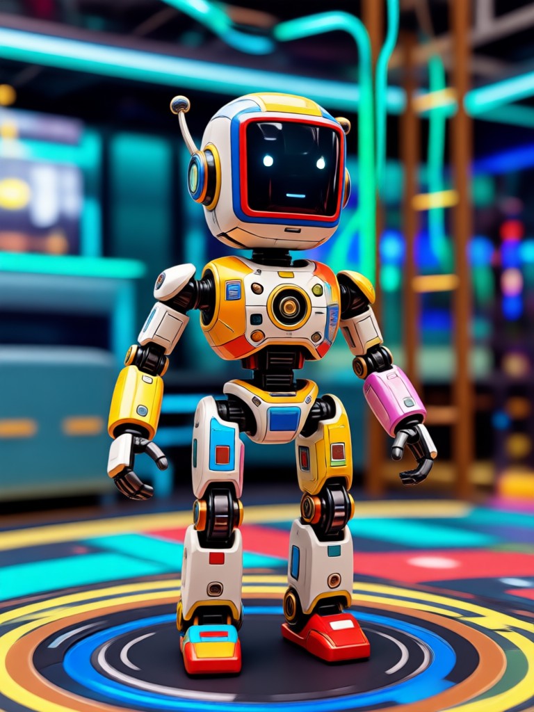 AI action figure transformation from classic toy to futuristic design