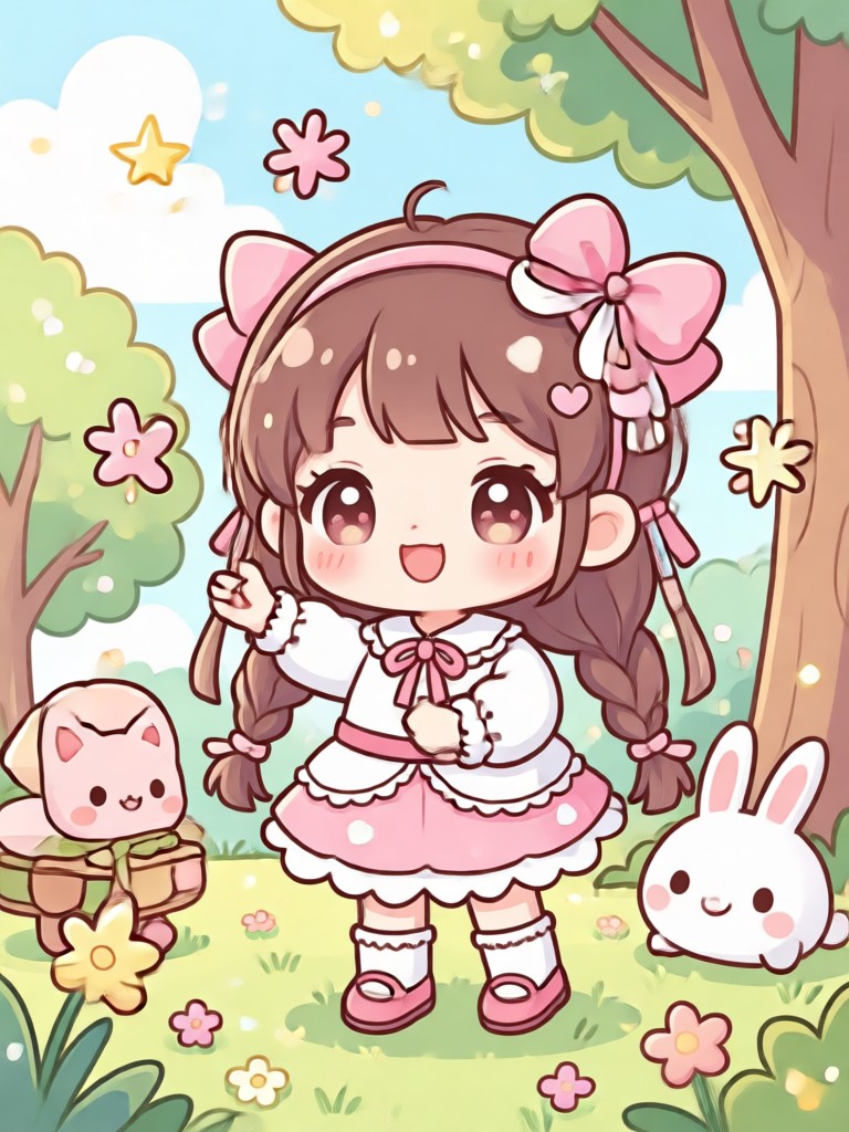 kawaii style for social media profile