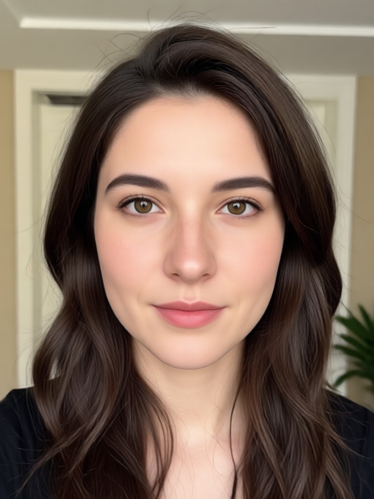 Mobile app interface for Photo Avatar Maker