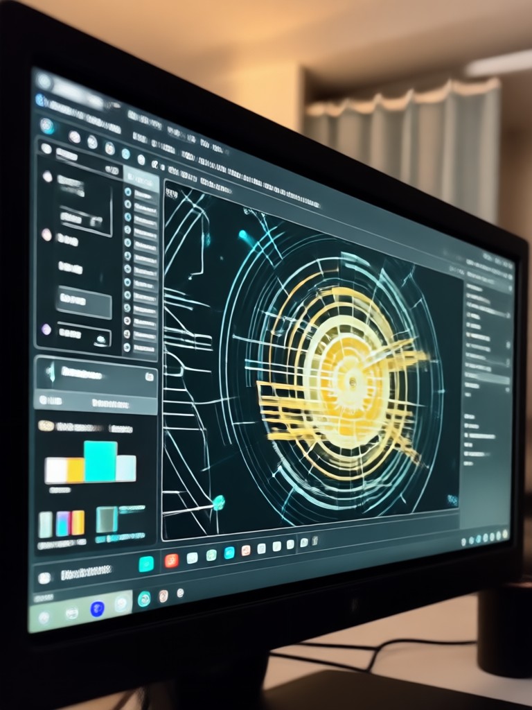 AI transition video from day to night