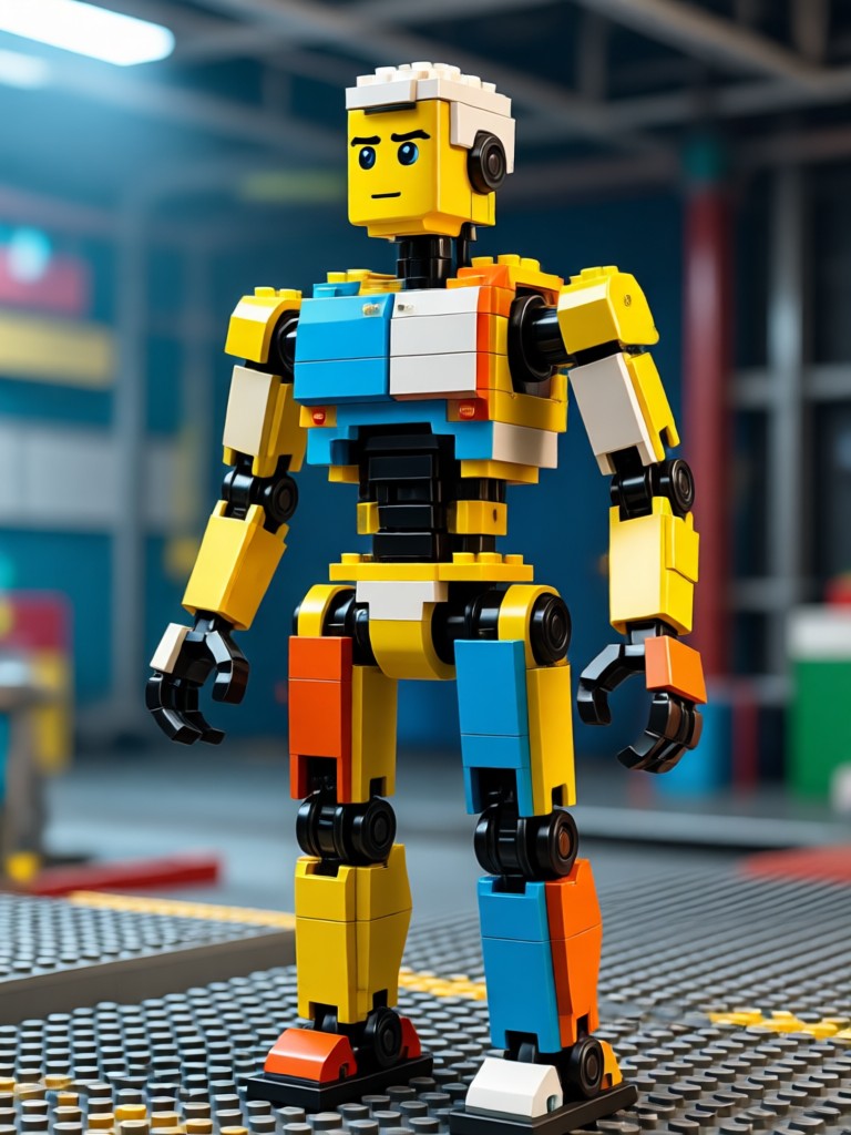 Potret keluarga kustom dalam Lego