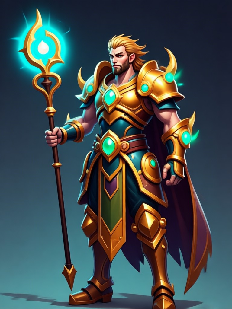AI generated DnD character art on mobile app