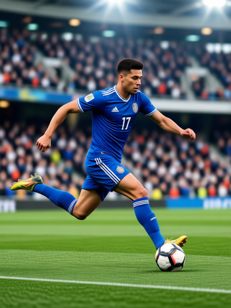 Aplikasi seluler yang menampilkan pembuatan avatar FIFA