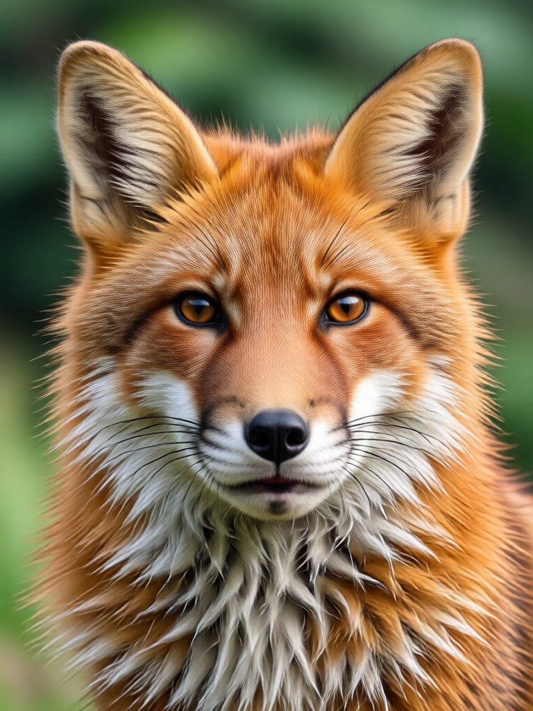 Filtro de IA de rayas y rostro de tigre aplicado a un selfie