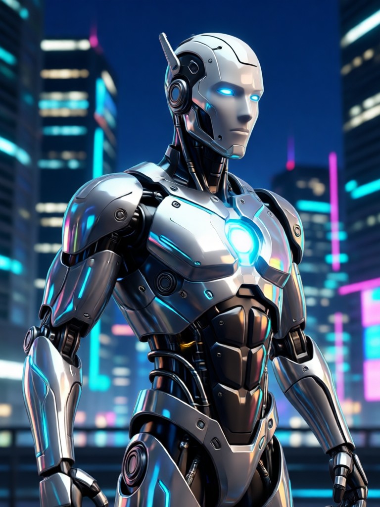 Mythological god AI action hero