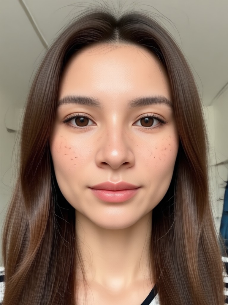 Professional portrait face swap