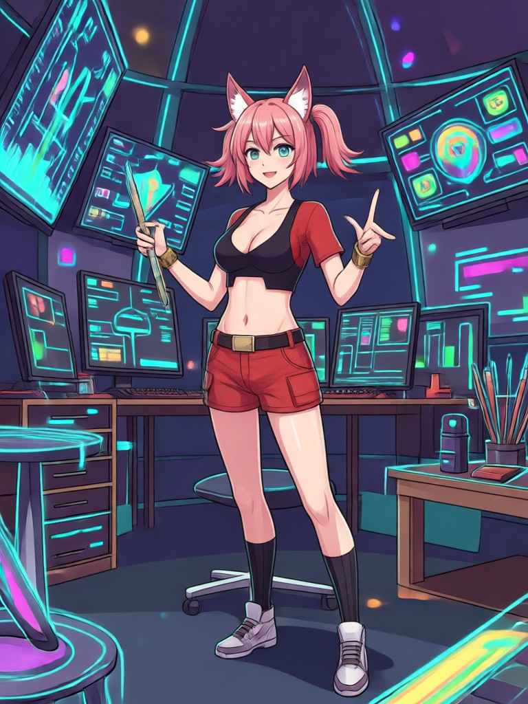Karakter Prajurit Anime Fantasi