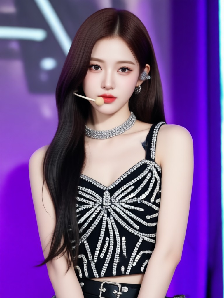 AI-сгенерированное Kpop Групповое Фото