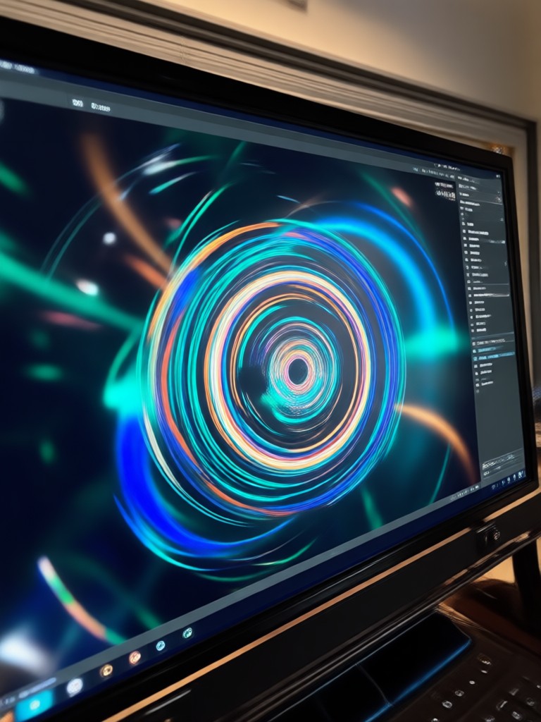 Dynamic zoom transition in a travel video