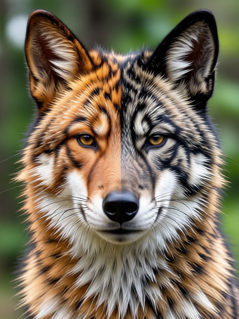 Resultado de intercambio de rostro humano a oso