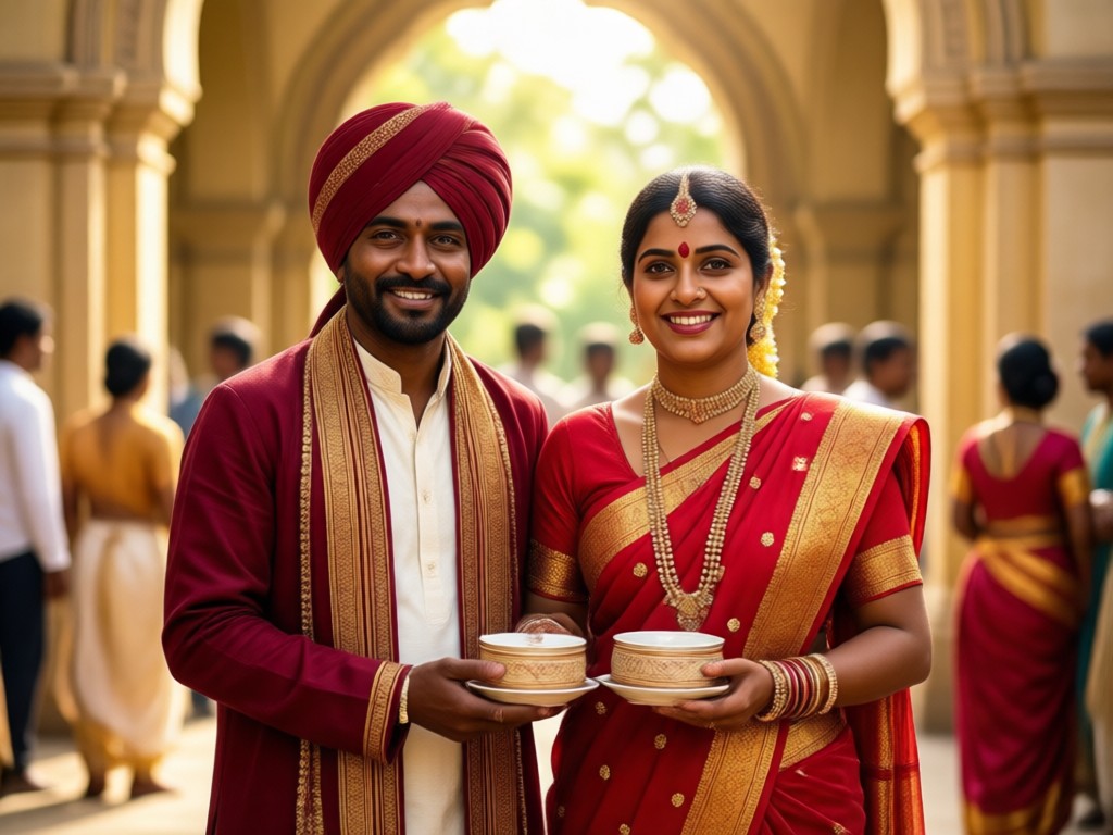 Benefits of using AI Maharashtrian couple photo generator