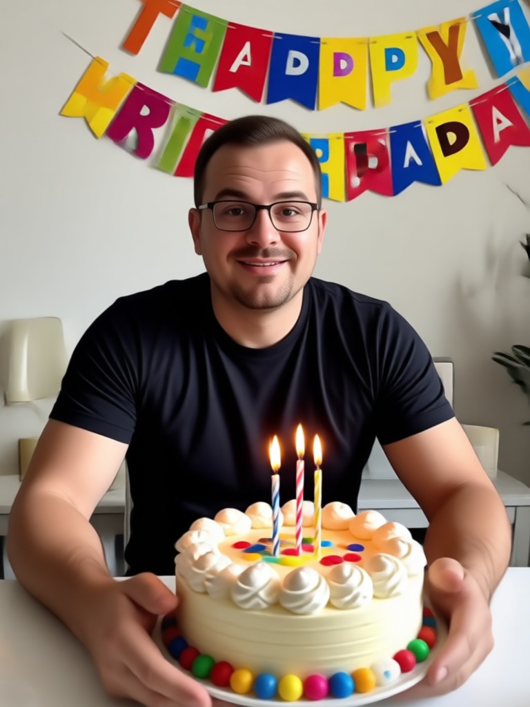 Funny birthday roast video style for dad