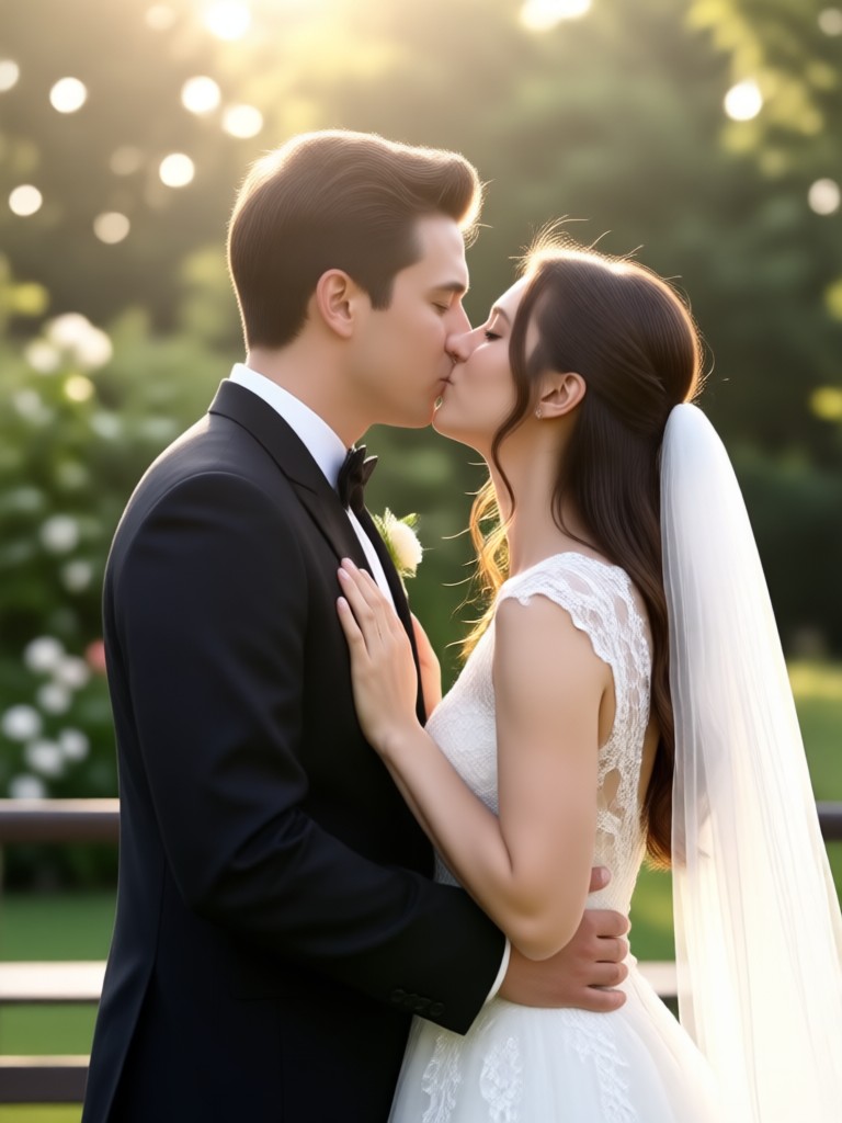 집에서 즐기는 부부 장난기 넘치는 키스 동영상