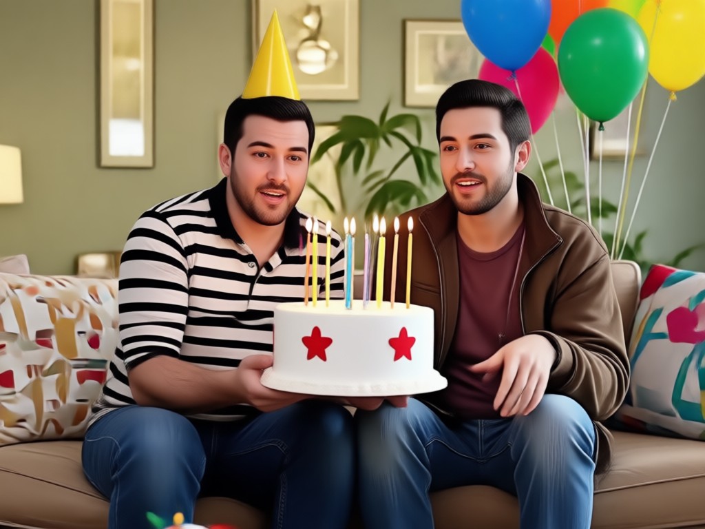 Adding a custom text message to a birthday video