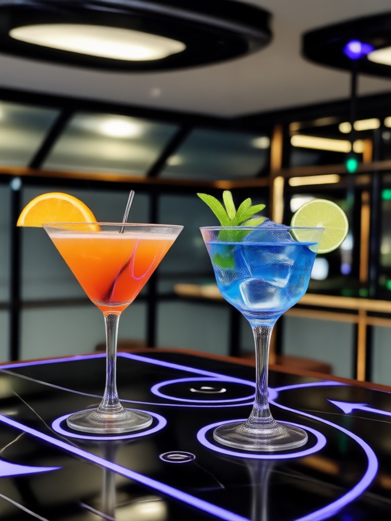Hibiscus Haze - vibrant and colorful aperol spritz variation