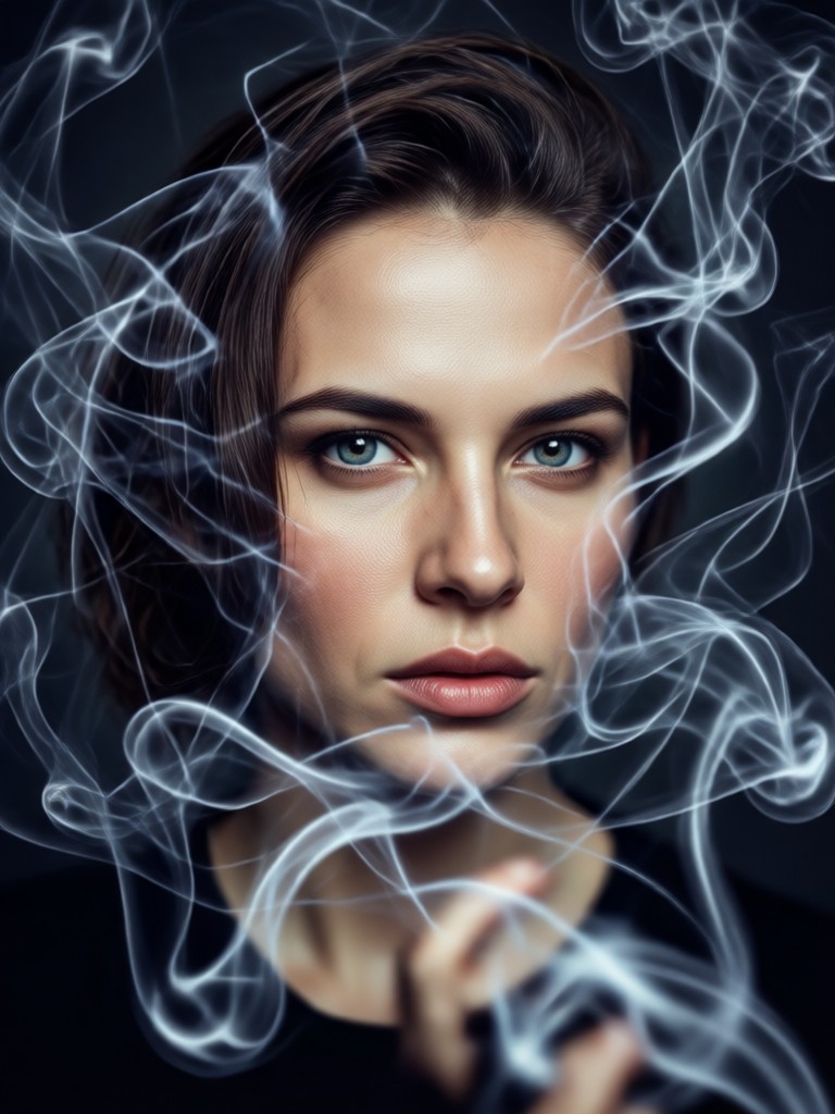 Dramatic Billowing Smoke