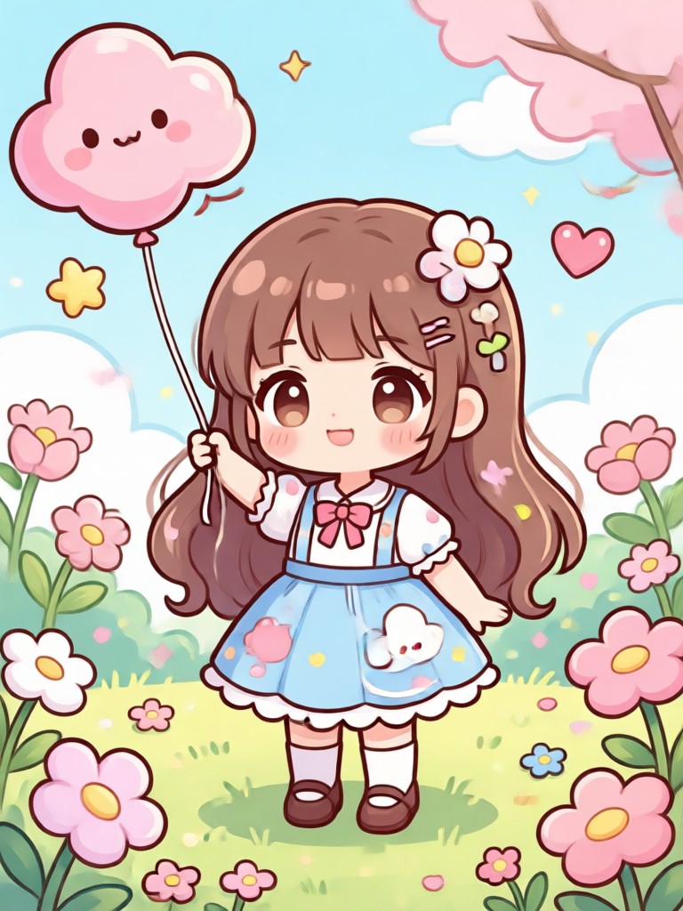 kawaii filter before and after portrait