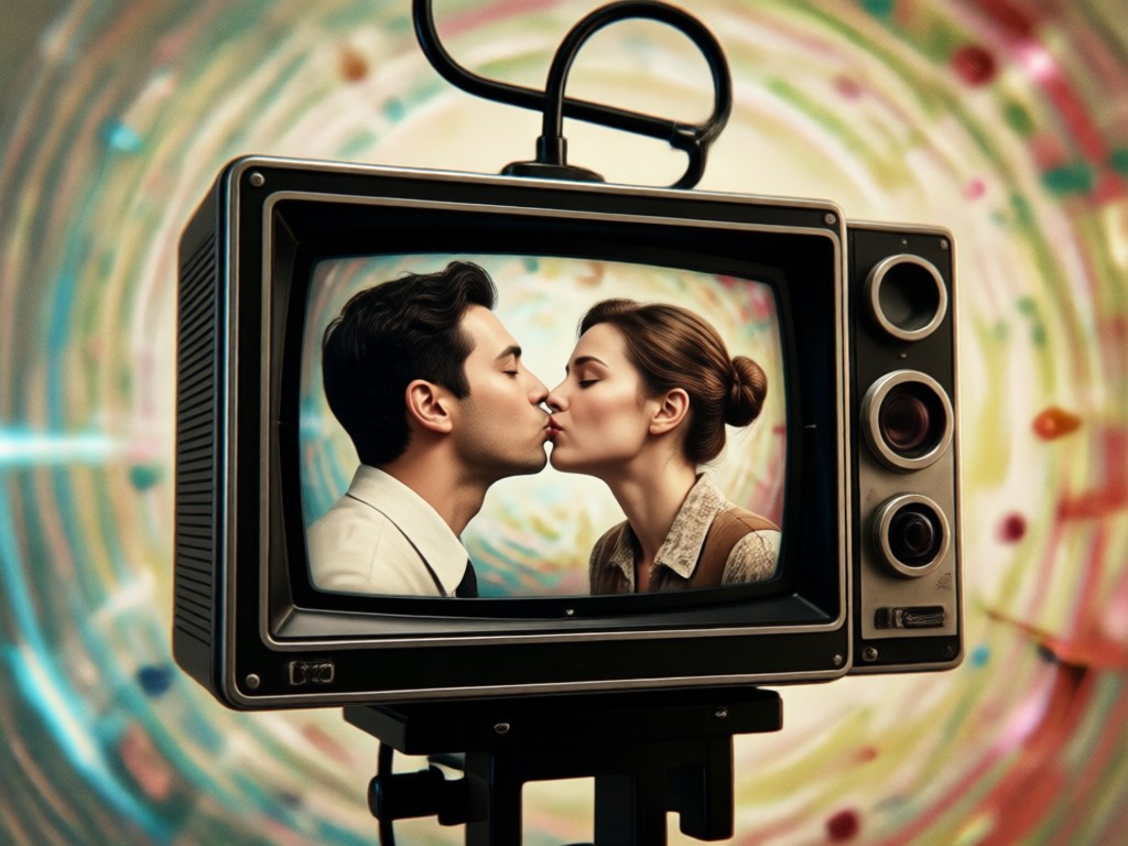 ai multi person vintage kissing video generator
