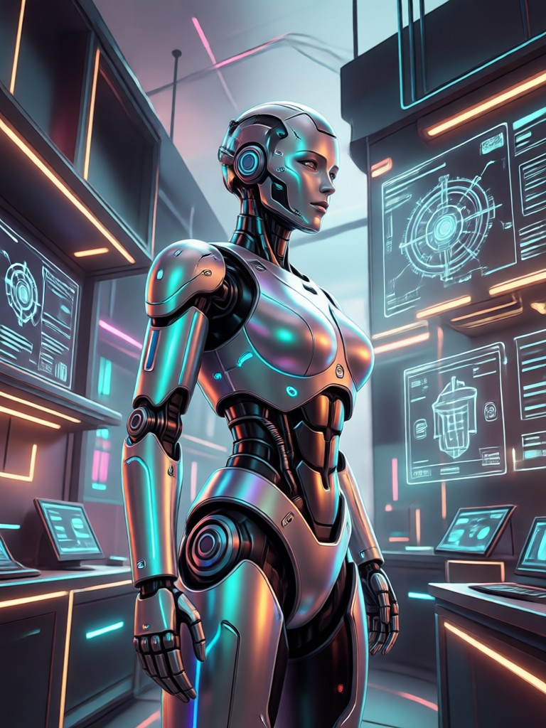 Gaming streamer AI profile picture
