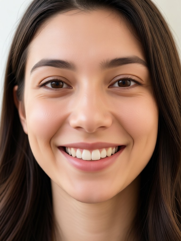 Avatar de desenho animado com filtro de sorriso AI