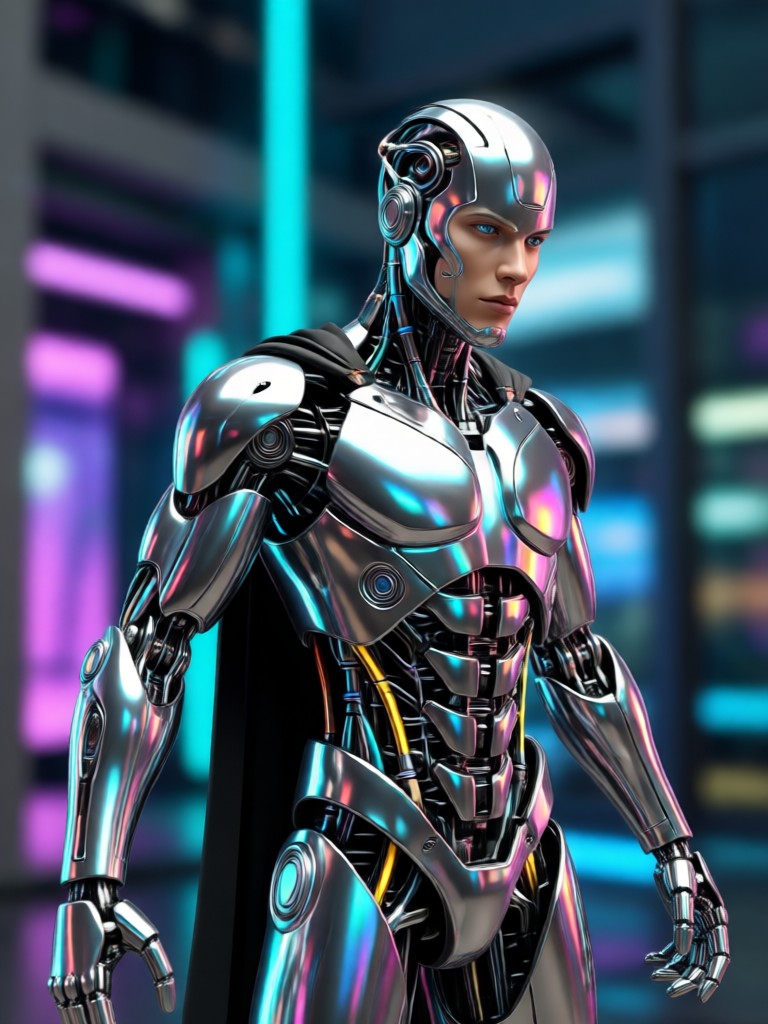 Pahlawan aksi pilot mecha memasuki robot raksasa