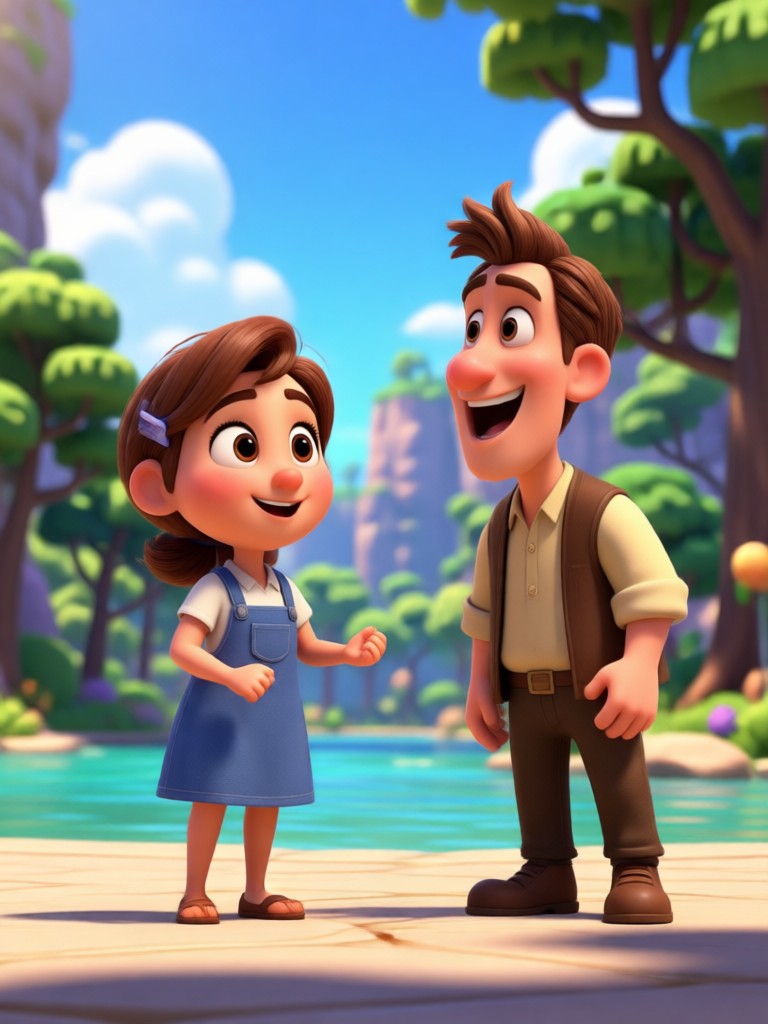 Estilo Moderno de Herói Pixar