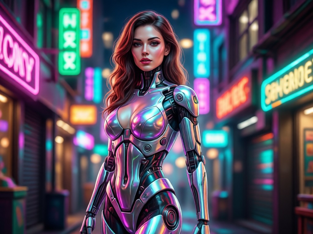 AI one-click sexy photo art style change