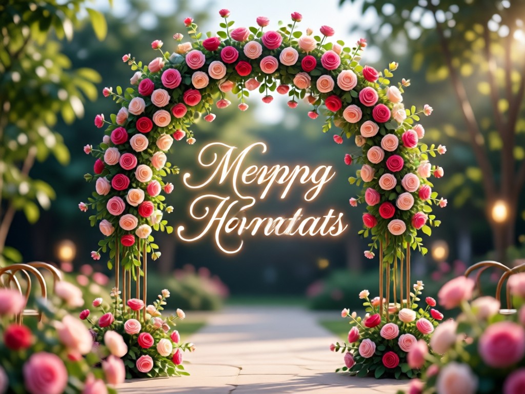 AI generating custom wedding centerpieces