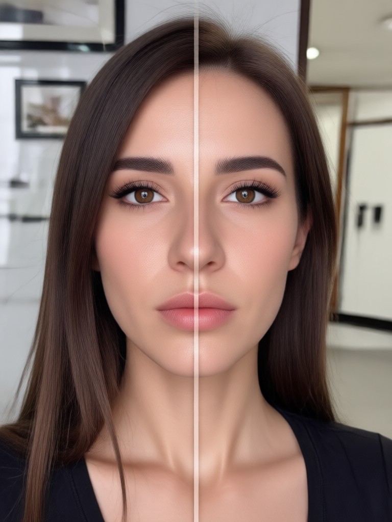 Funny character face replacement