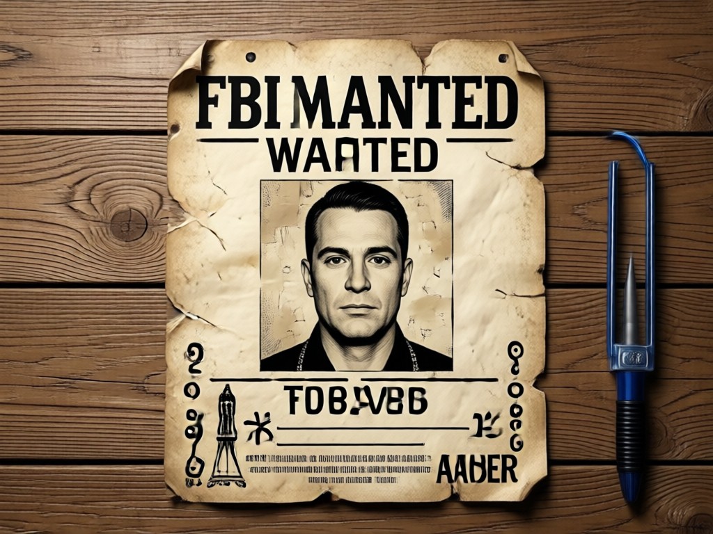 Variety of creative FBI wanted poster uses