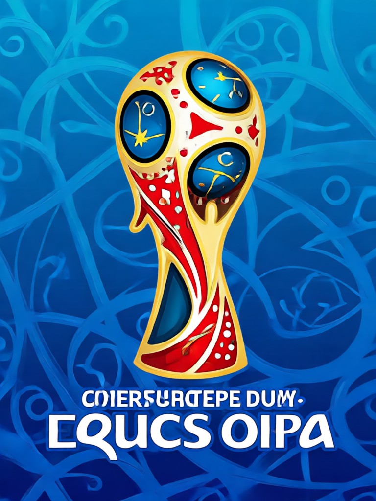 Italy fan poster with classic blue jersey design