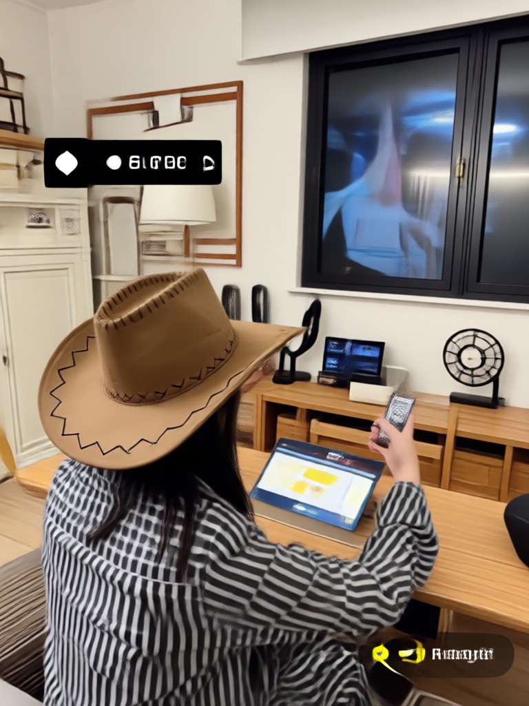 Classic black Stetson style hat on a person