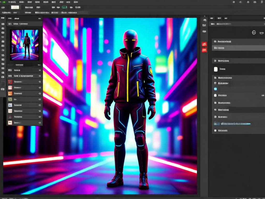 Realistic AI outfit change visualization