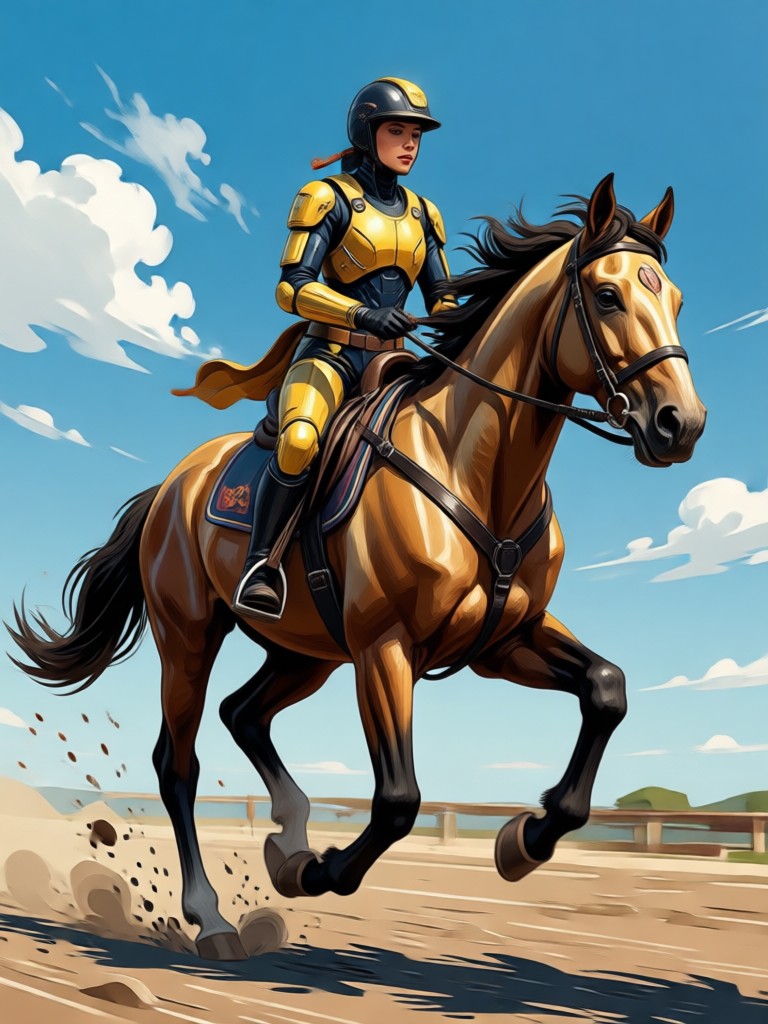 Unduh Moodix untuk AI horse riding generator