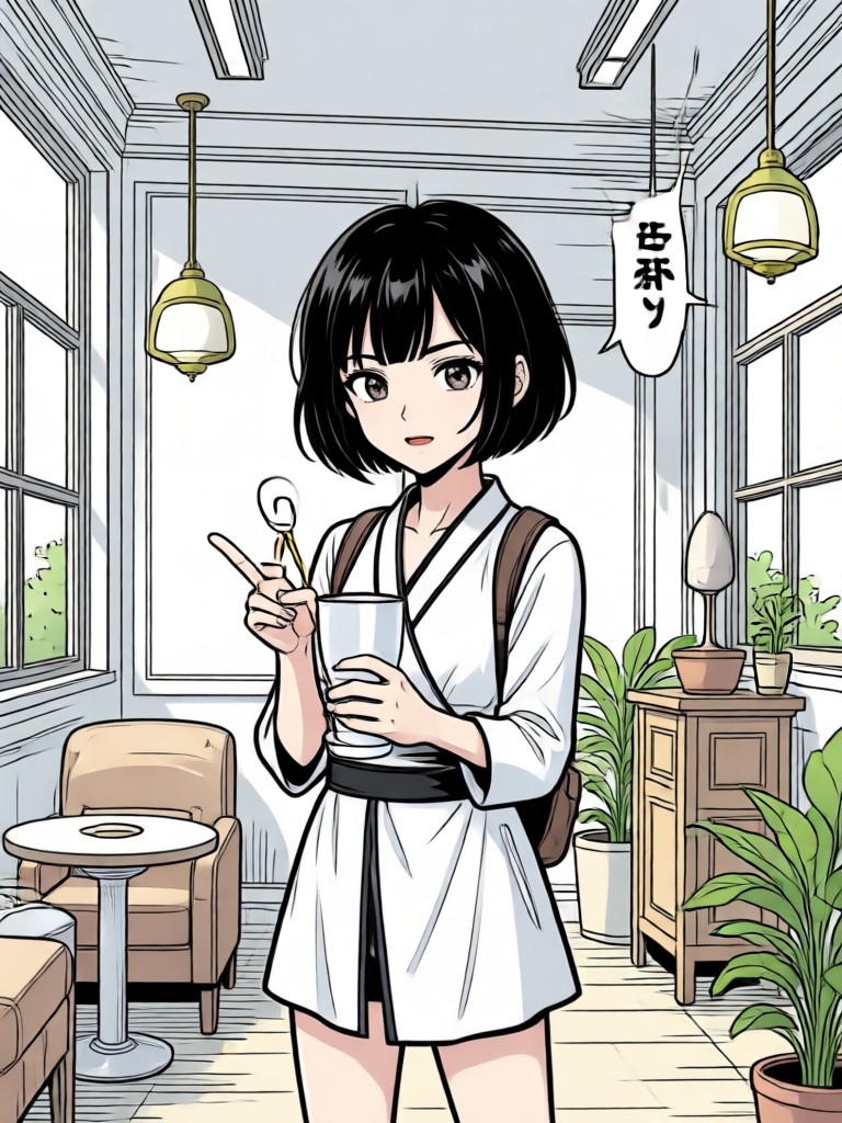AIマンガ生成のためのモバイルアプリインターフェース