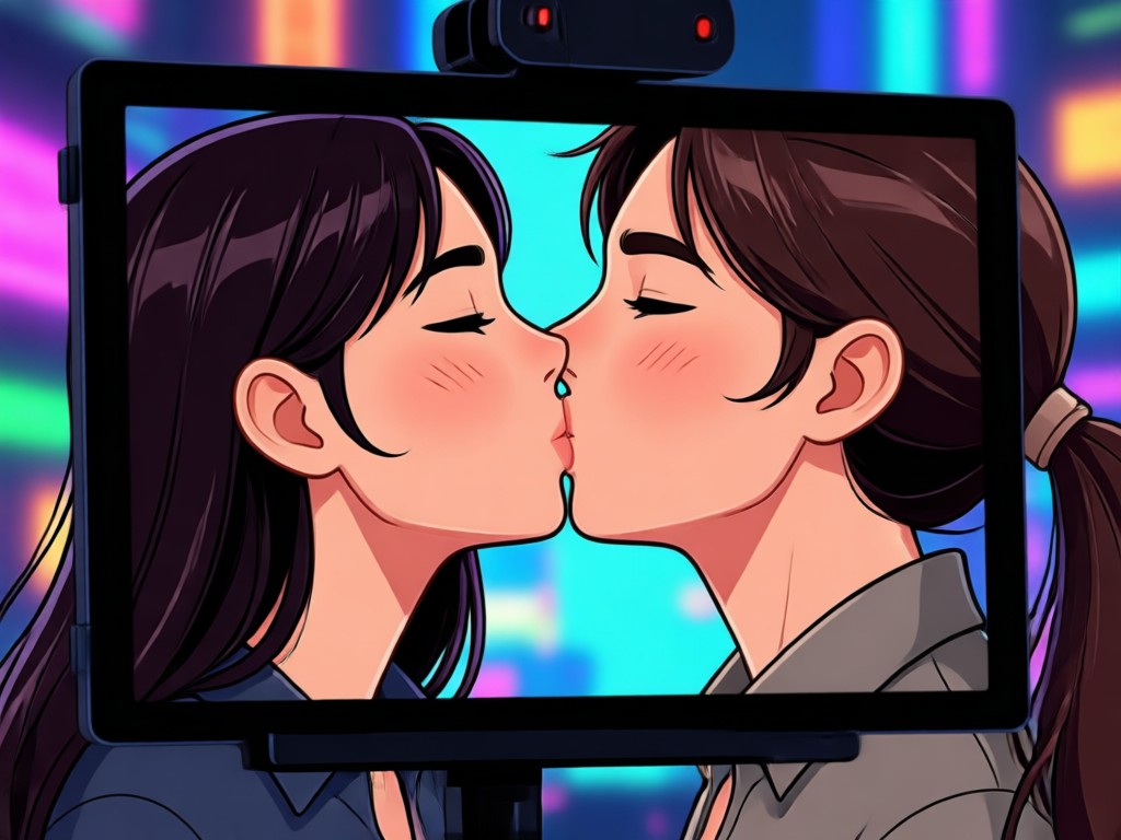 AI generating a couple from a single photo
