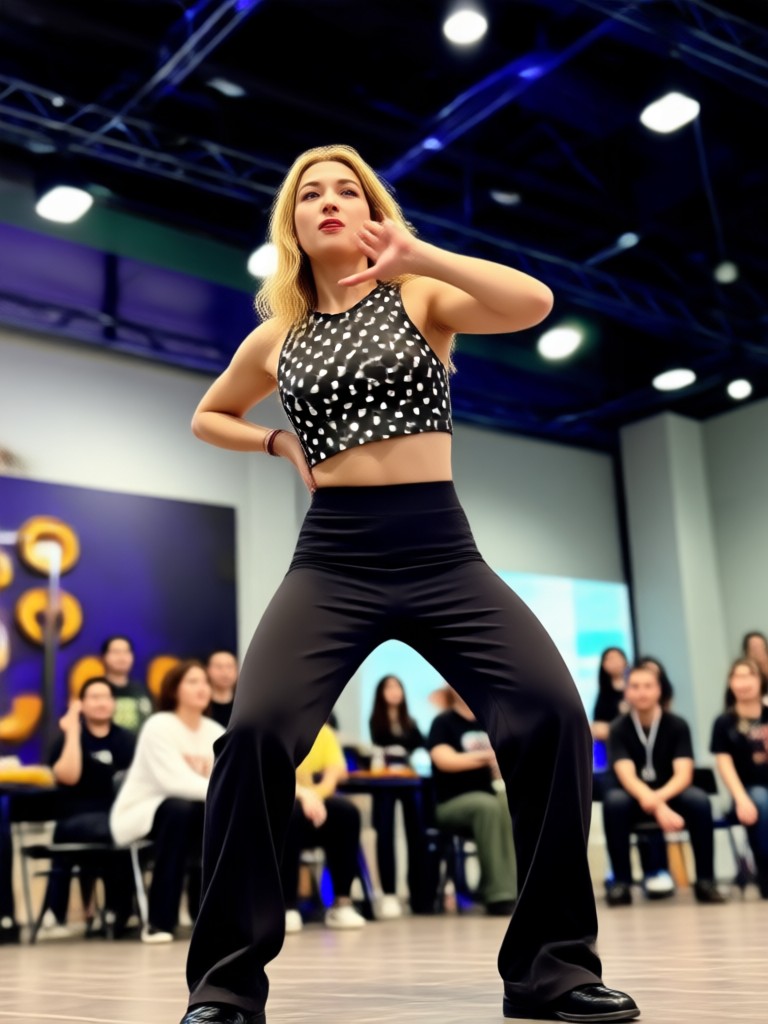 Aplicativo móvel para twerk frontal com IA