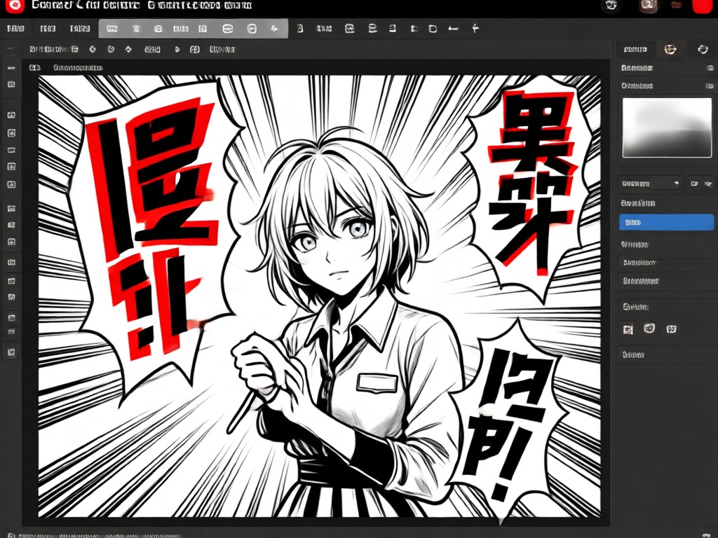AIマンガ テキストから画像生成