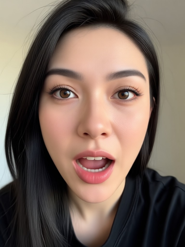 Surprised Expression Animation
