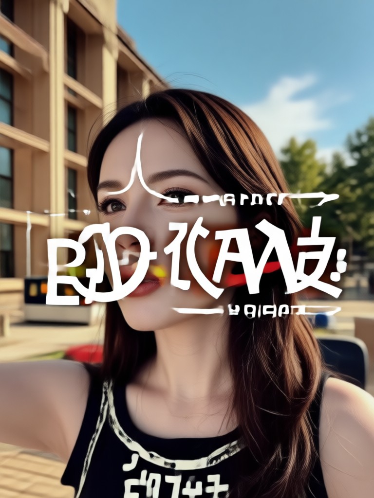 Animated music video style face swap