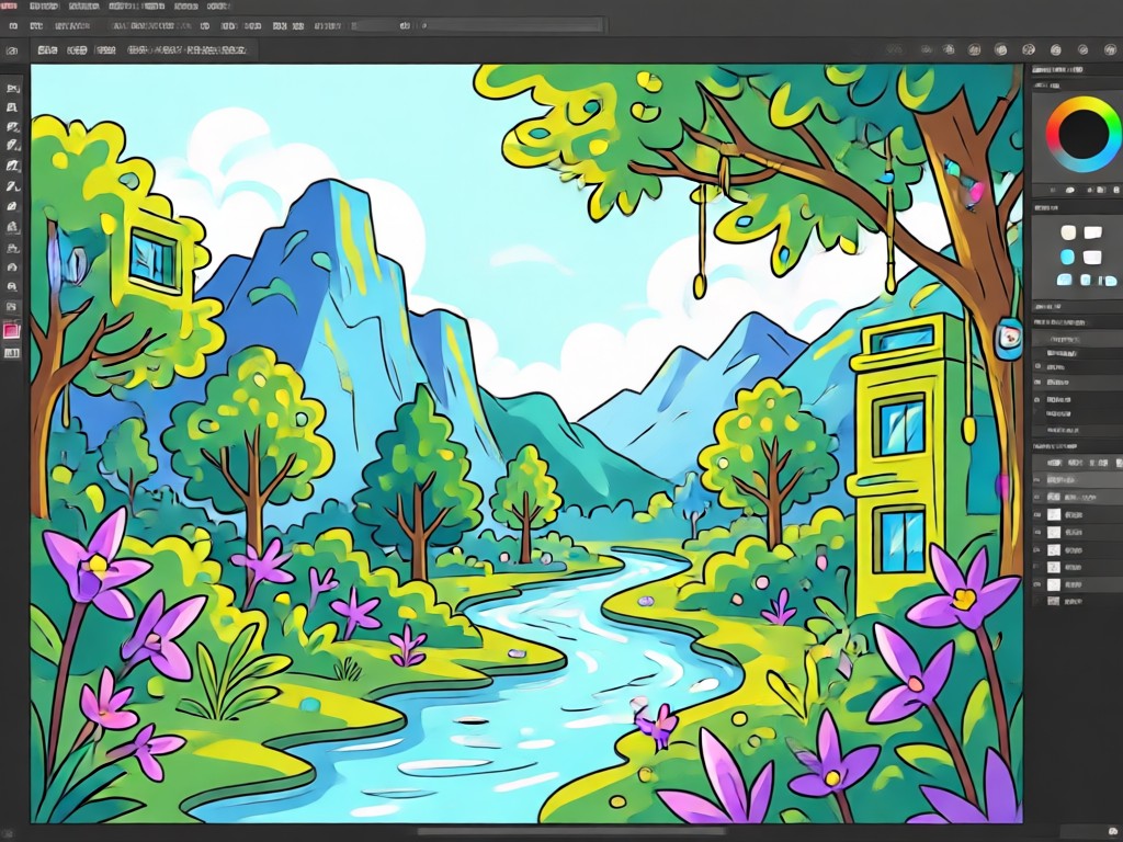 AI style transfer showing a photo transformed into an oil painting
