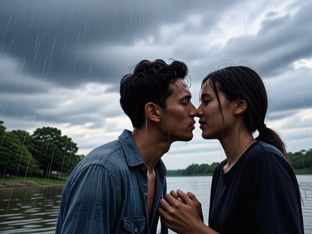 Various styles for Monsoon Night Kiss Video Generator